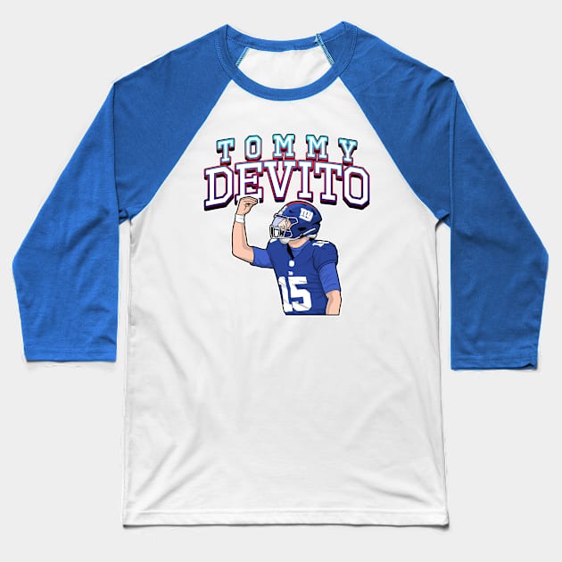 Tommy DeVito Baseball T-Shirt by RetroPandora